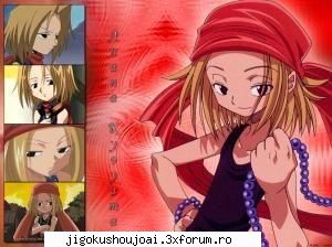 este viitoarea regina shaman si viitoare sotie a lui yoh asakura. anna