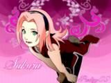 Sakura - e draguta in poza asta - Naruto
